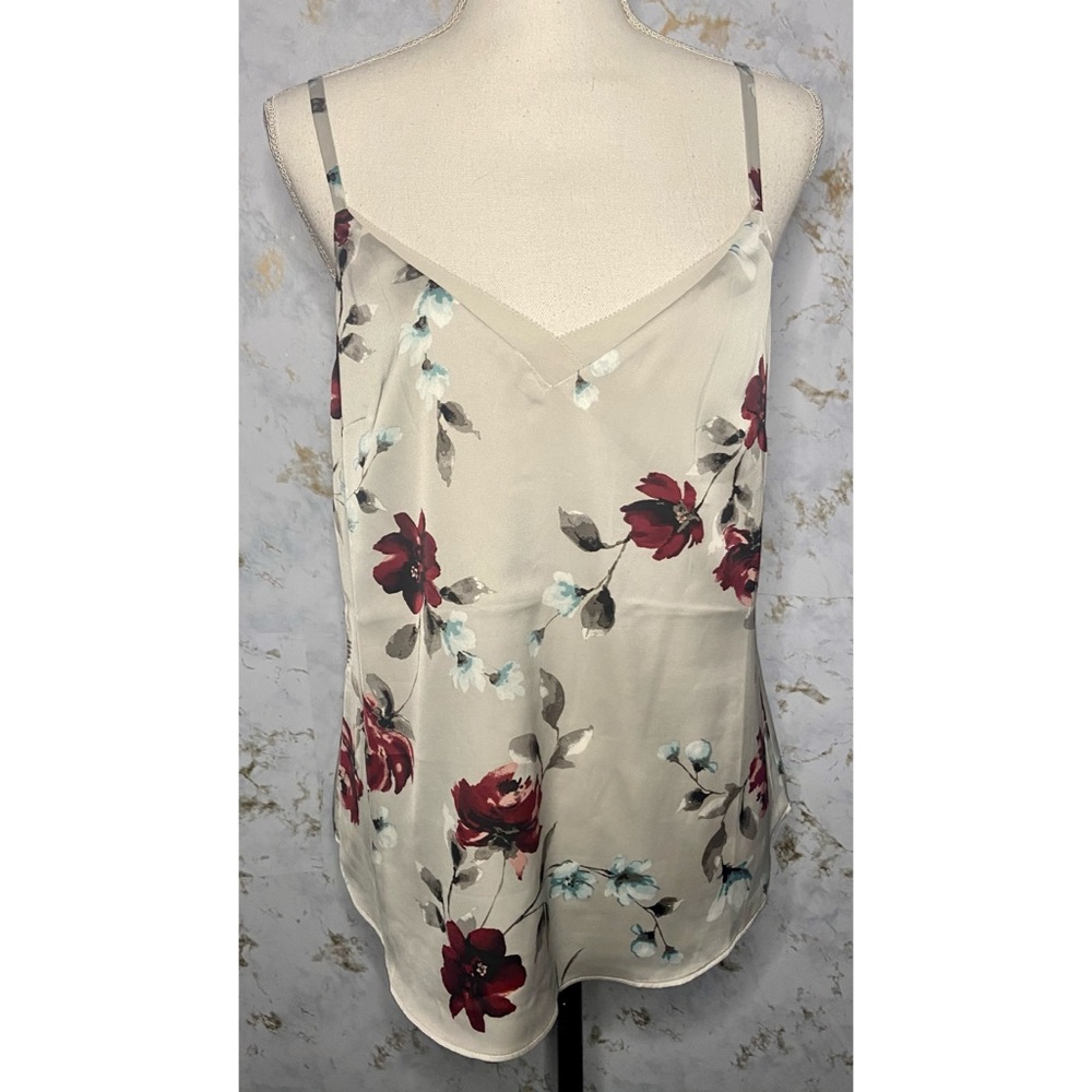 White House Black Market Floral Camisole Like new